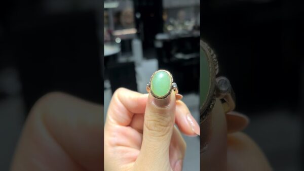 2.El Pırlanta 0,02 Karat Doğal Renkli Taş Fantezi Yüzük ürün videosu