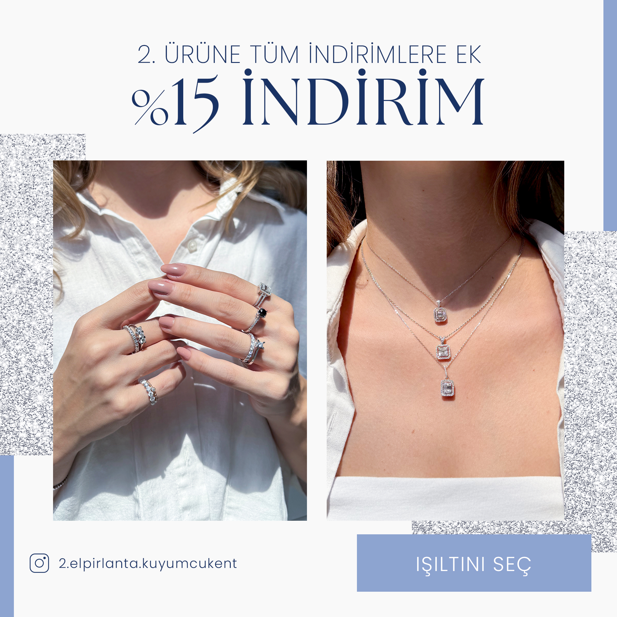 Busra pirlanta agustos kampanya ikinci el pirlanta