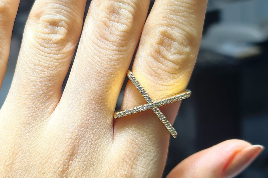 2.El Pırlanta 0,18 Karat Yüzük X006685