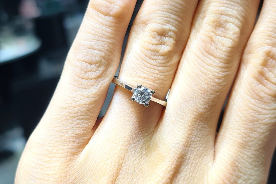 2.El Pırlanta 0,37 Karat Tektaş Yüzük X006734