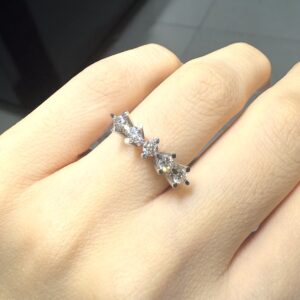 2.El Pırlanta 0,40 Karat Beştaş Yüzük