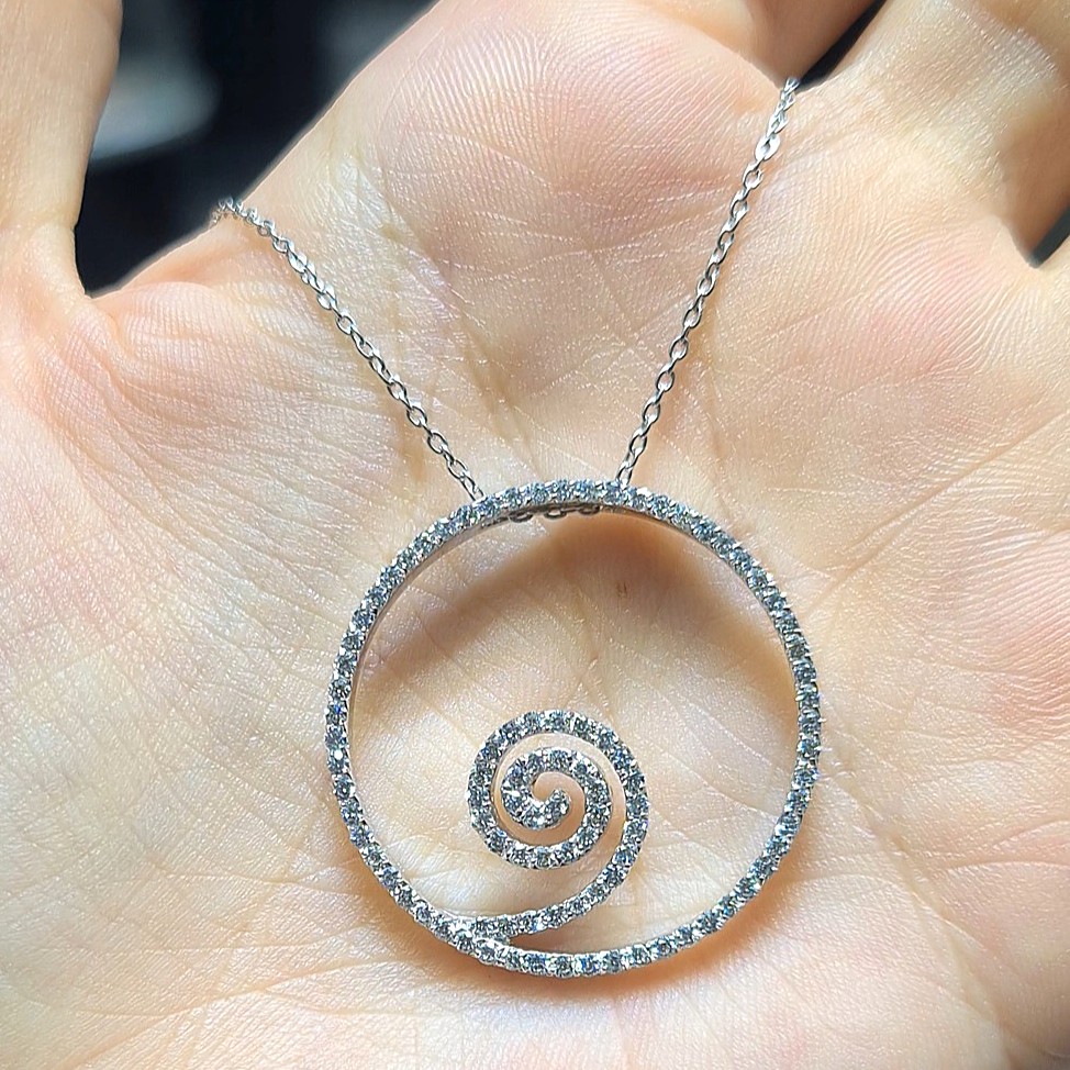 2.El Pırlanta 0,45 Karat Kolye X006665