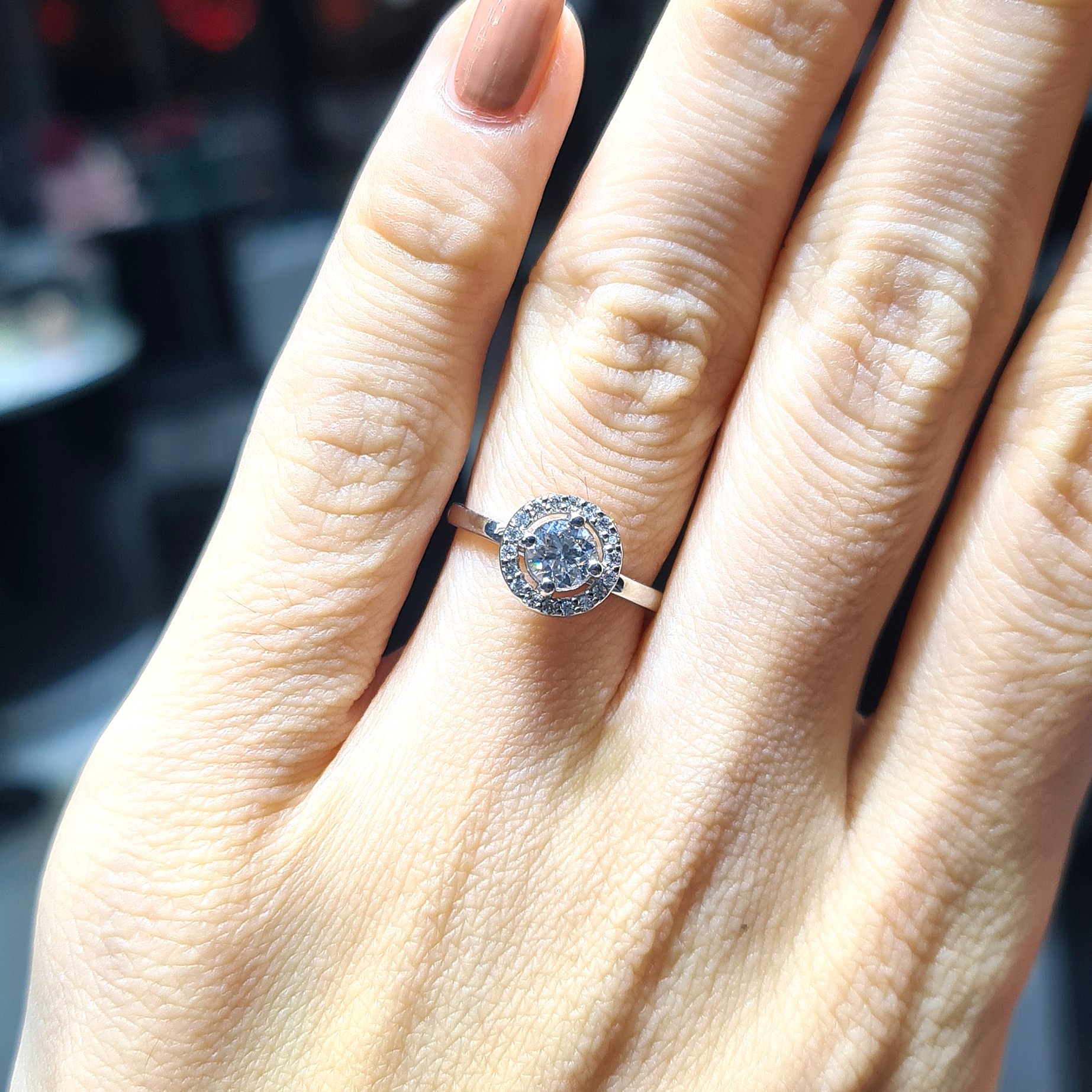 2.El Pırlanta 0,50 Karat GIA Sertifikalı Fantezi Yüzük X006677