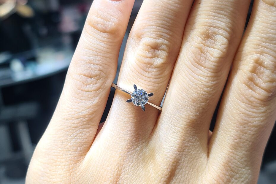 2.El Pırlanta 0,51 Karat HRD Sertifikalı Tektaş Yüzük X006722