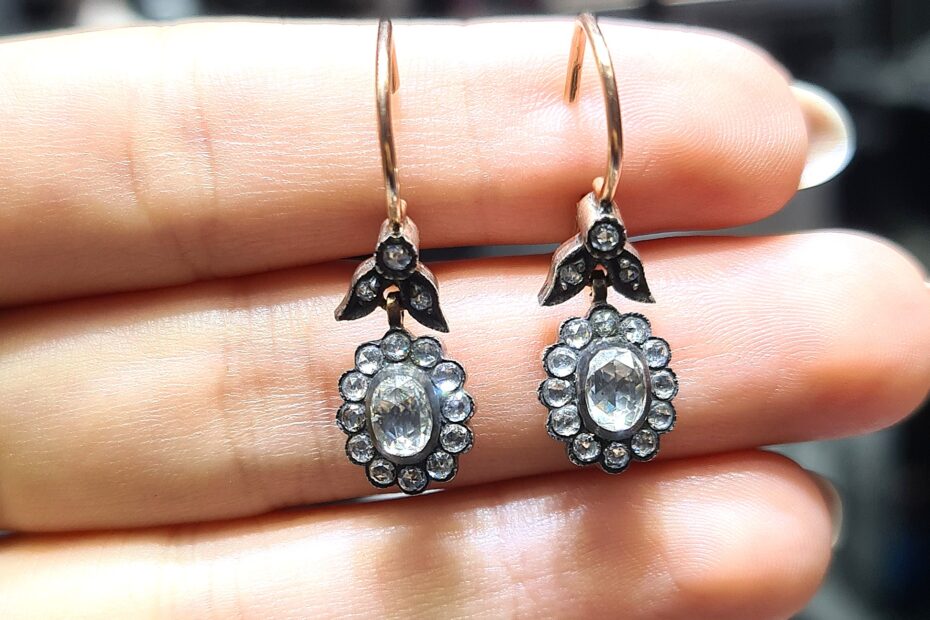 2.El Pırlanta 1,20 Karat Elmas Küpe KK00110