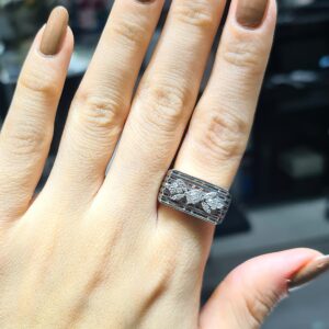 2.El Pırlanta 0,27 Karat Fantezi Baget Yüzük X006825