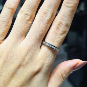 2.El Pırlanta 0,27 Karat Yarımtur Yüzük X006798