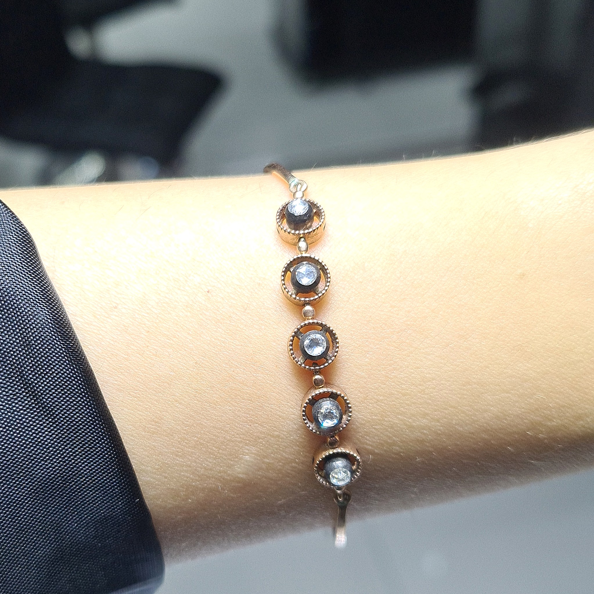 2.El Pırlanta 0,30 Karat Elmas Bileklik KK00139