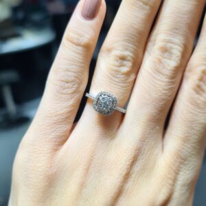 2.El Pırlanta 0,34 Karat Yüzük X006783