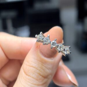 2.El Pırlanta 0,40 Karat Beştaş Yüzük X006776