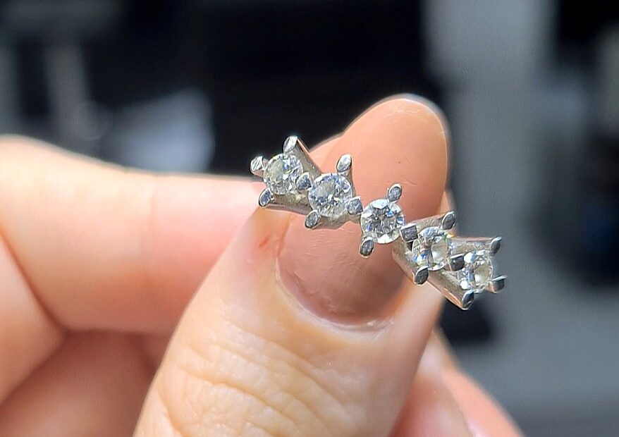 2.El Pırlanta 0,40 Karat Beştaş Yüzük X006776