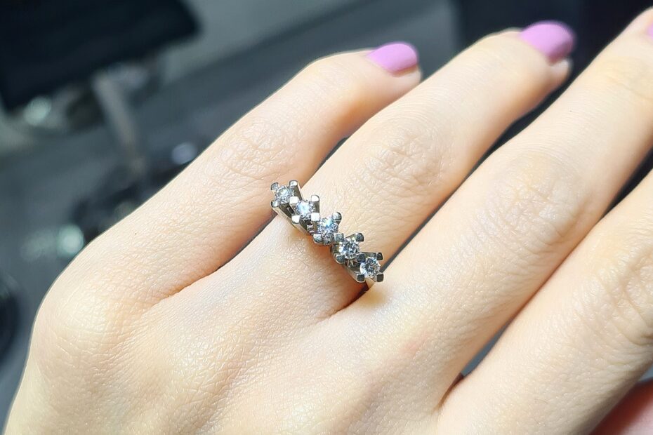 2.El Pırlanta 0,45 Karat Beştaş Yüzük X006793