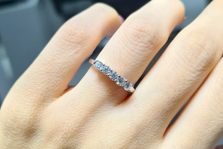 2.El Pırlanta 0,50 Karat Beştaş Yüzük X006765