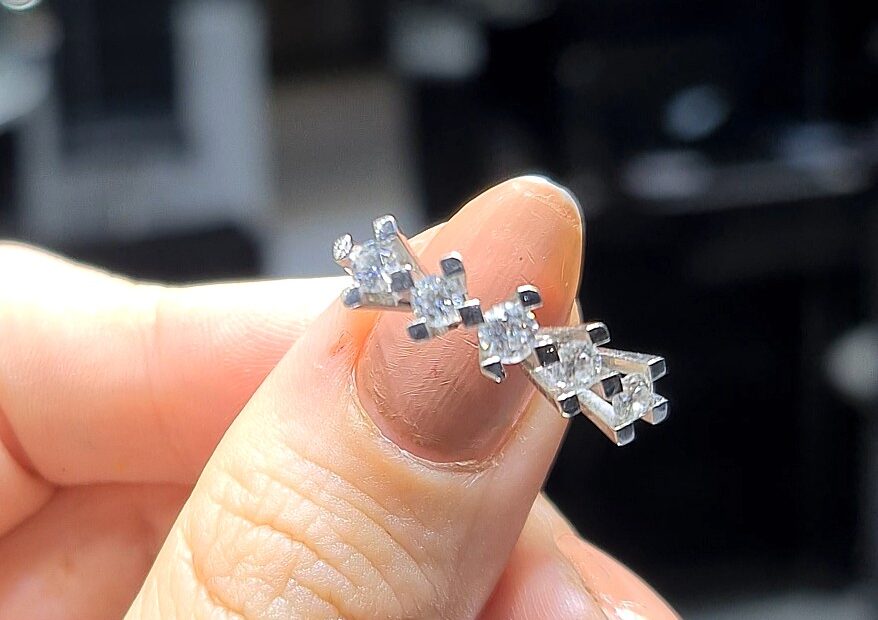 2.El Pırlanta 0,50 Karat Beştaş Yüzük X006767