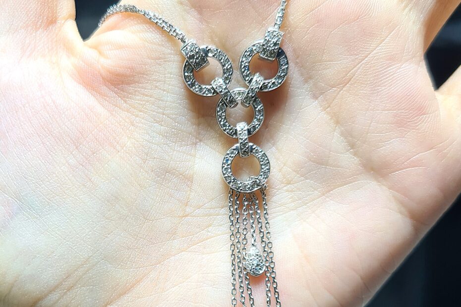 2.El Pırlanta 0,50 Karat Zen Damgalı Kolye X006849