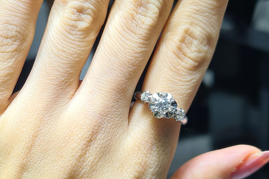 2.El Pırlanta 0,55 Karat Tektaş Yüzük X006709