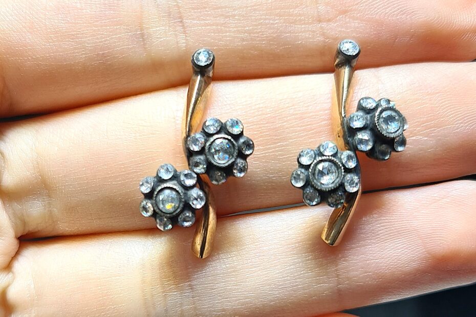 2.El Pırlanta 0,78 Karat Elmas Küpe KK00142