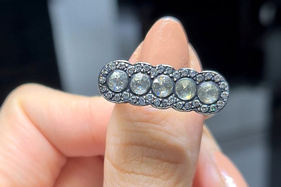 2.El Pırlanta 1,05 Karat Elmas Beştaş Yüzük X006753