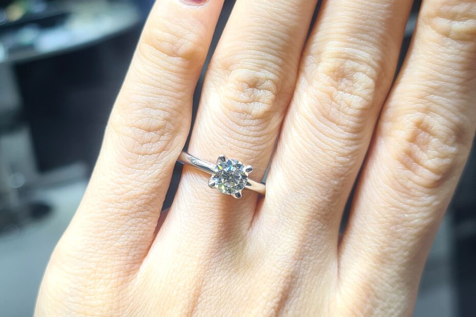 2.El Pırlanta 1,17 Ct Zen Sertifikalı Forevermark Tektaş Yüzük X006882