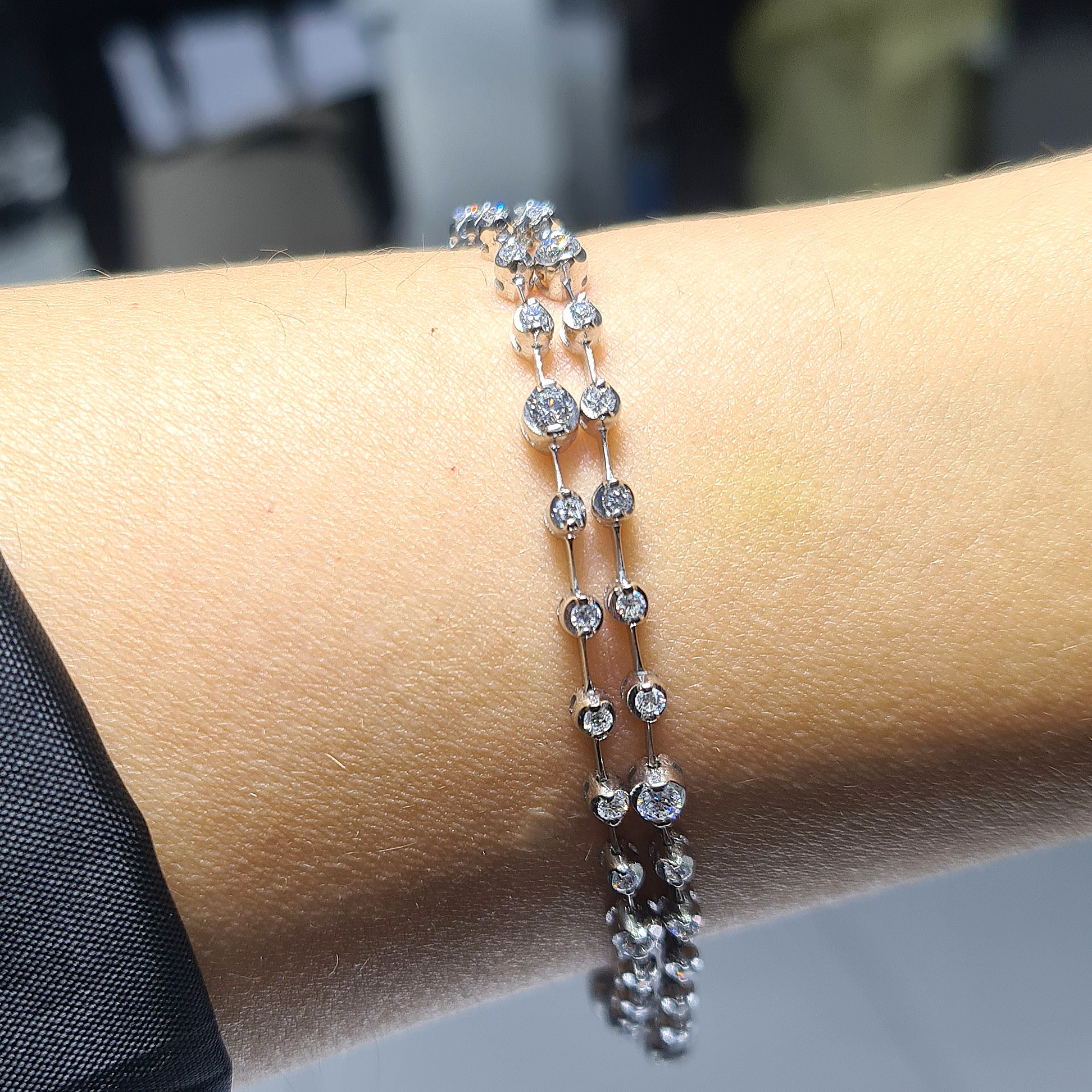 2.El Pırlanta 1,60 Karat Bileklik X006766