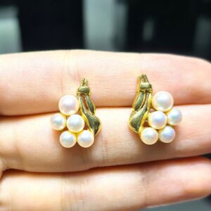 2.El Pırlanta İnci Küpe ALM1140