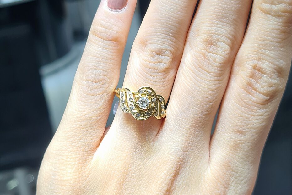 2.El Pırlanta 0,20 Karat Yüzük X007002