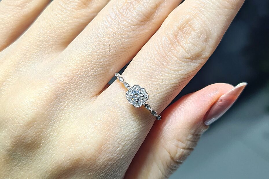 2.El Pırlanta 0,22 Karat Yüzük X006937