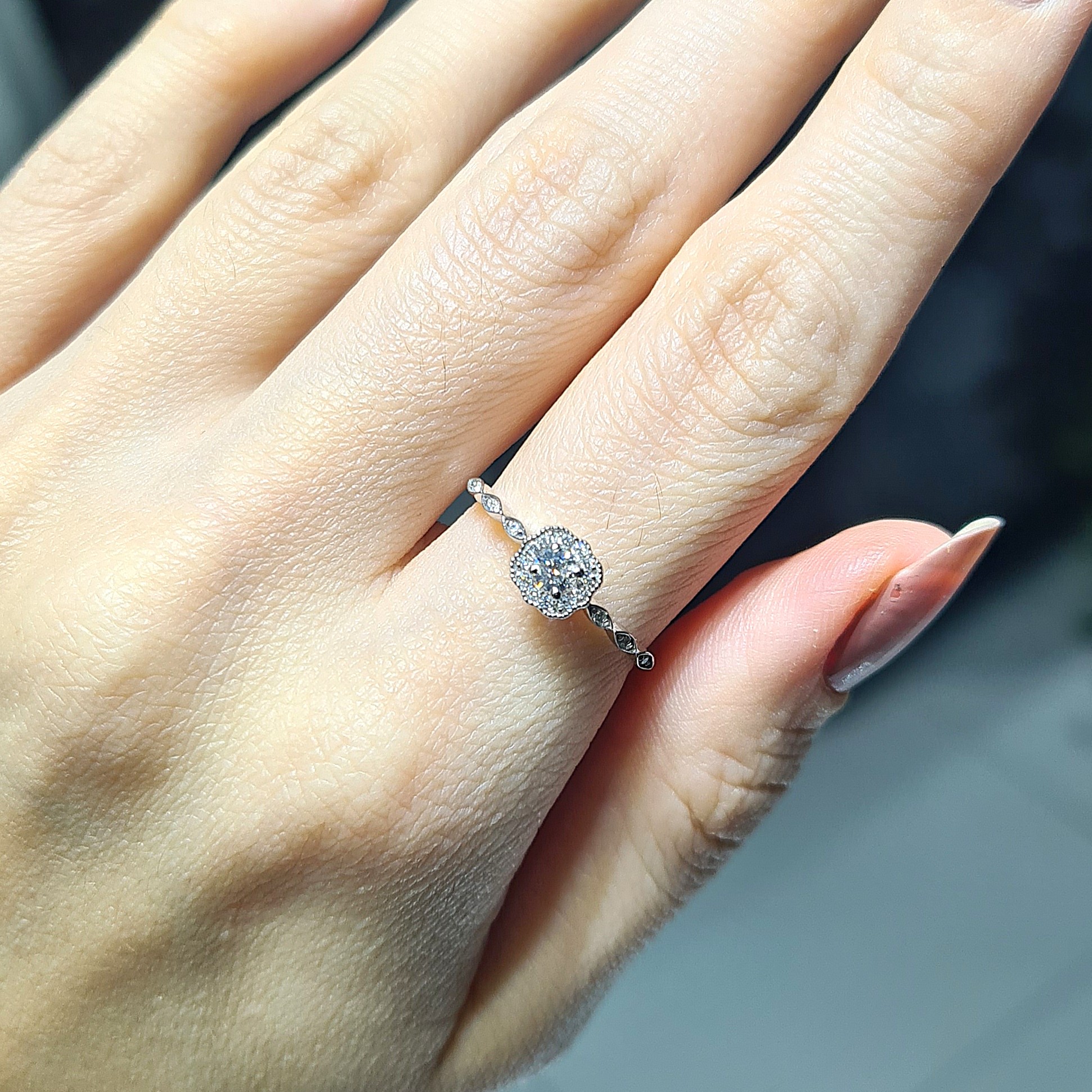 2.El Pırlanta 0,22 Karat Yüzük X006937