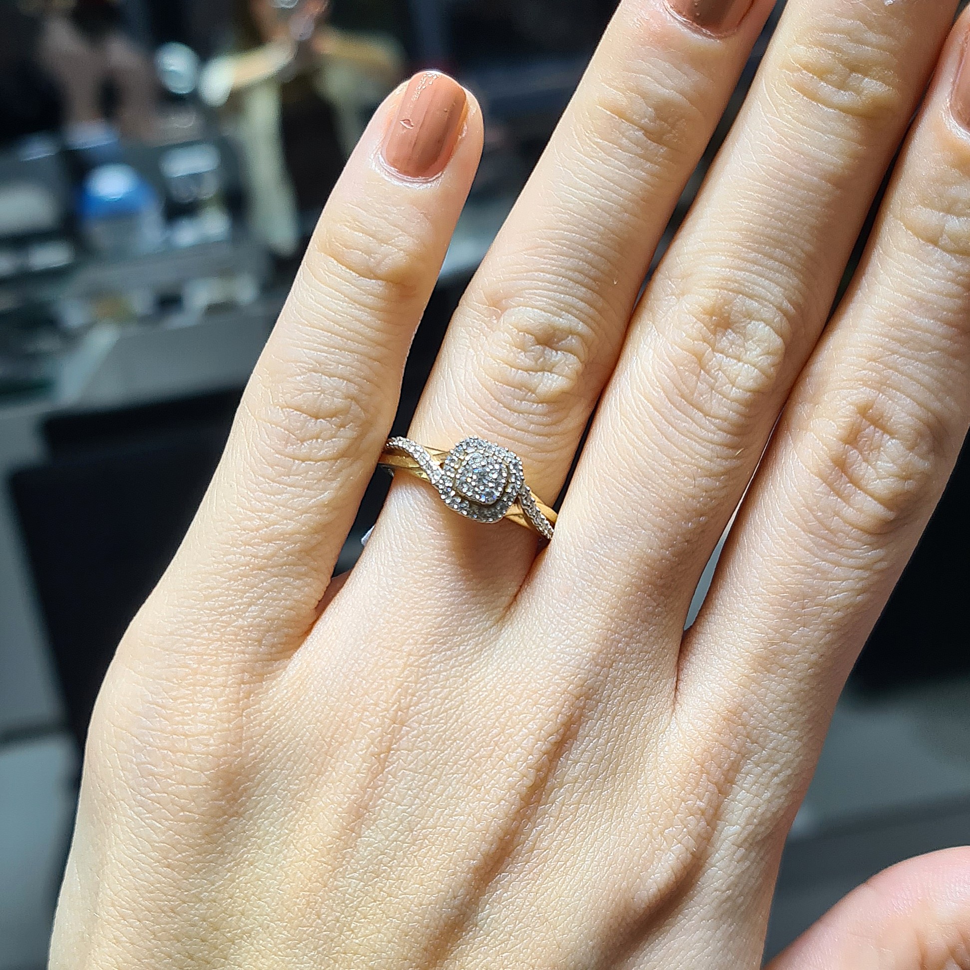 2.El Pırlanta 0,35 Karat Yüzük X006919