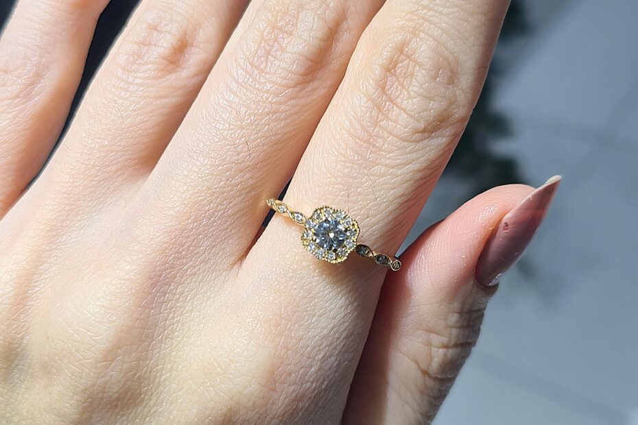 2.El Pırlanta 0,35 Karat Yüzük X006936