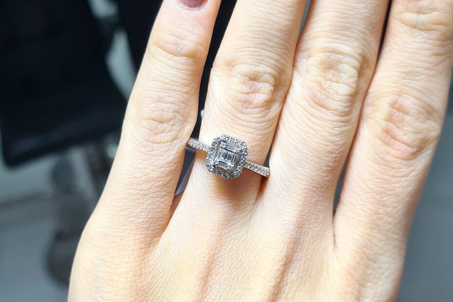 2.El Pırlanta 0,36 Karat Baget Yüzük X006969