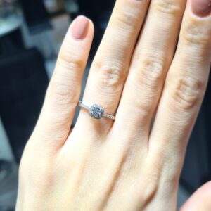 2.El Pırlanta 0,38 Karat Tektaş Yüzük X006938