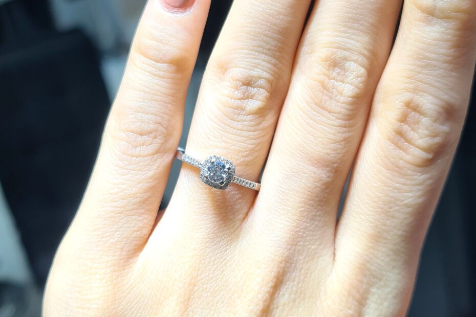 2.El Pırlanta 0,38 Karat Tektaş Yüzük X006938