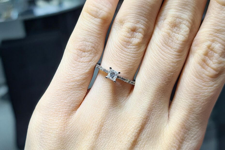 2.El Pırlanta 0,40 Karat Tektaş Yüzük X007021