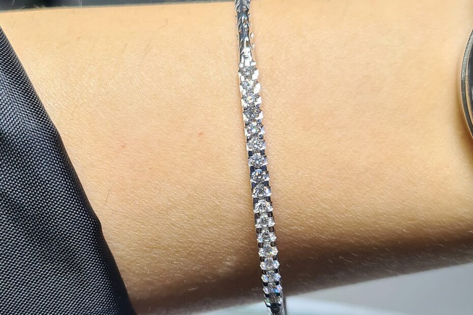 2.El Pırlanta 0,55 Karat Kelepçe Bileklik X006932