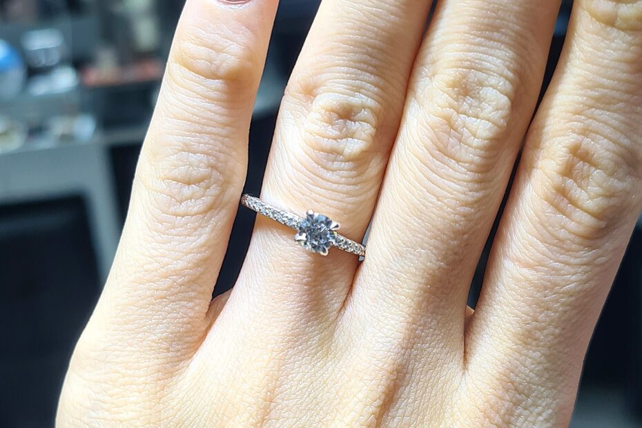 2.El Pırlanta 0,65 Karat GIA Sertifikalı Tektaş Yüzük X006952