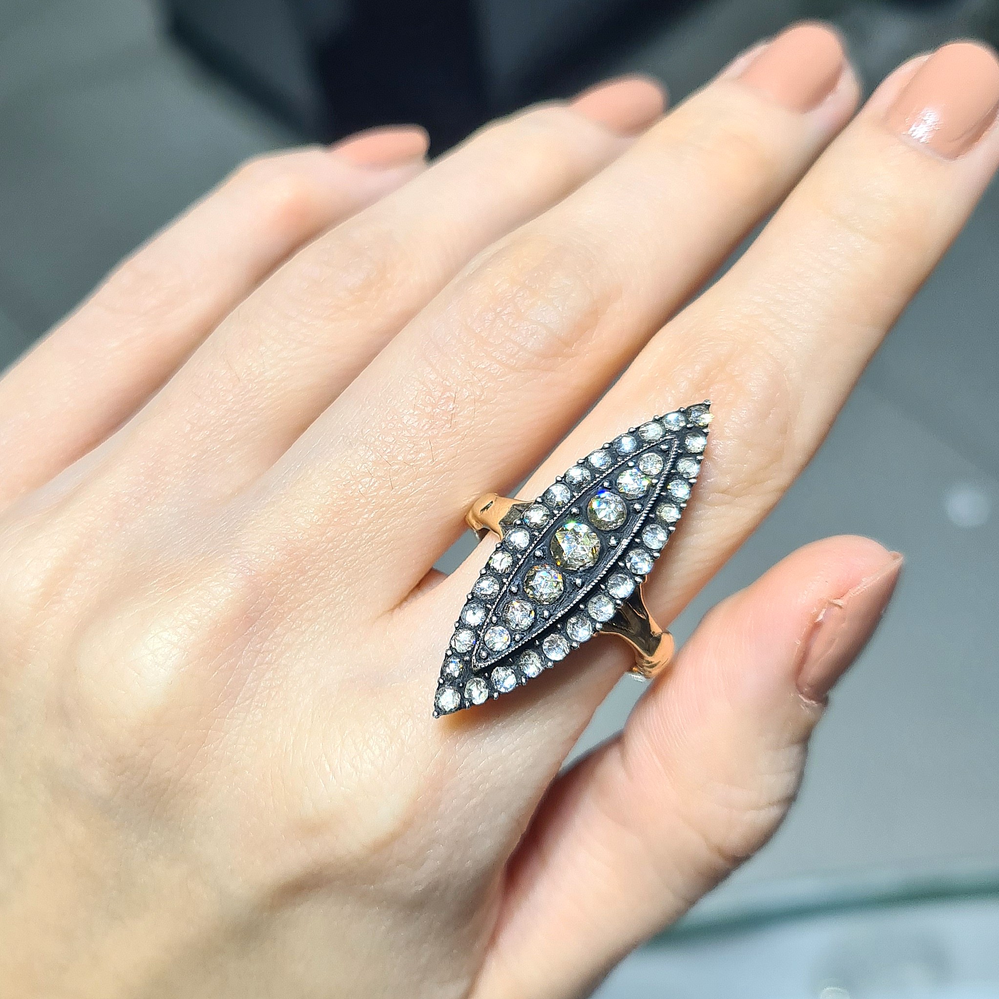 2.El Pırlanta 0,85 Karat Elmas Yüzük KK00155