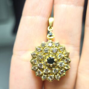 2.El Pırlanta 1,00 Karat Kolye Ucu X006999