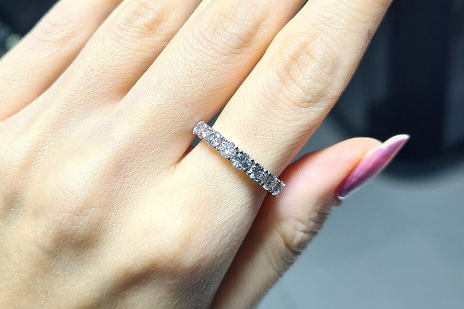 2.El Pırlanta 1,14 Karat Yarımtur Yüzük X006814