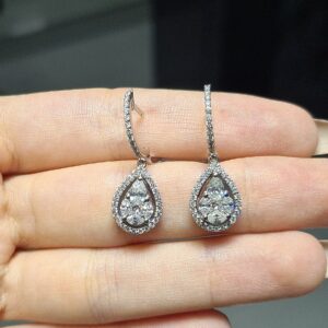 2.El Pırlanta 1,35 Karat Zen Sertifikalı Küpe X006928