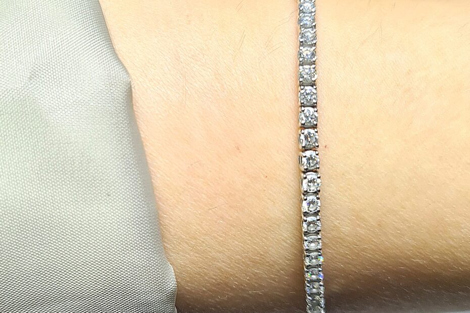 2.El Pırlanta 2,93 Karat Suyolu Bileklik X006713