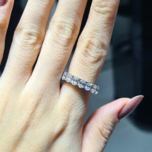 2.El Pırlanta 5,17 Karat HRD Sertifikalı Tamtur Yüzük ÖZEL0098