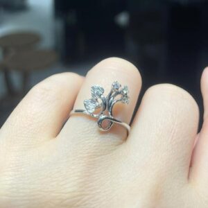 2.El Pırlanta 0,06 Karat Yüzük X007195