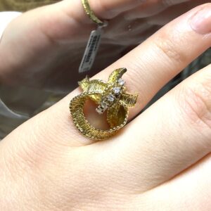 2.El Pırlanta 0,07 Karat Yüzük X007193