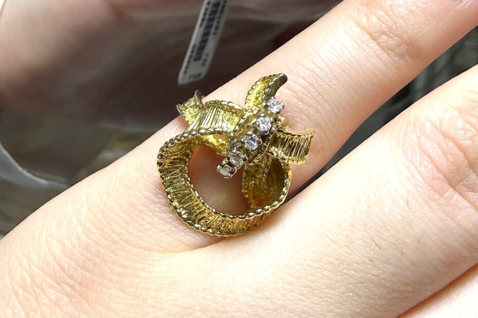 2.El Pırlanta 0,07 Karat Yüzük X007193