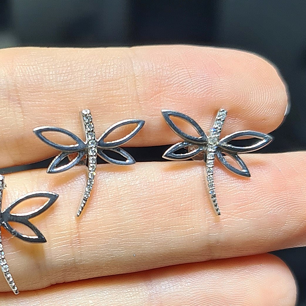 2.El Pırlanta 0,08 Karat Yusufçuk Küpe X006159