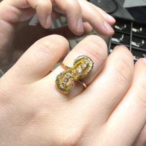 2.El Pırlanta 0,18 Karat Yüzük X007192