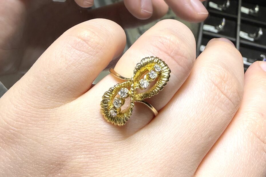 2.El Pırlanta 0,18 Karat Yüzük X007192