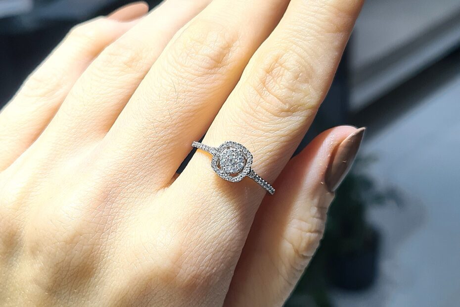 2.El Pırlanta 0,19 Karat Yüzük X007061