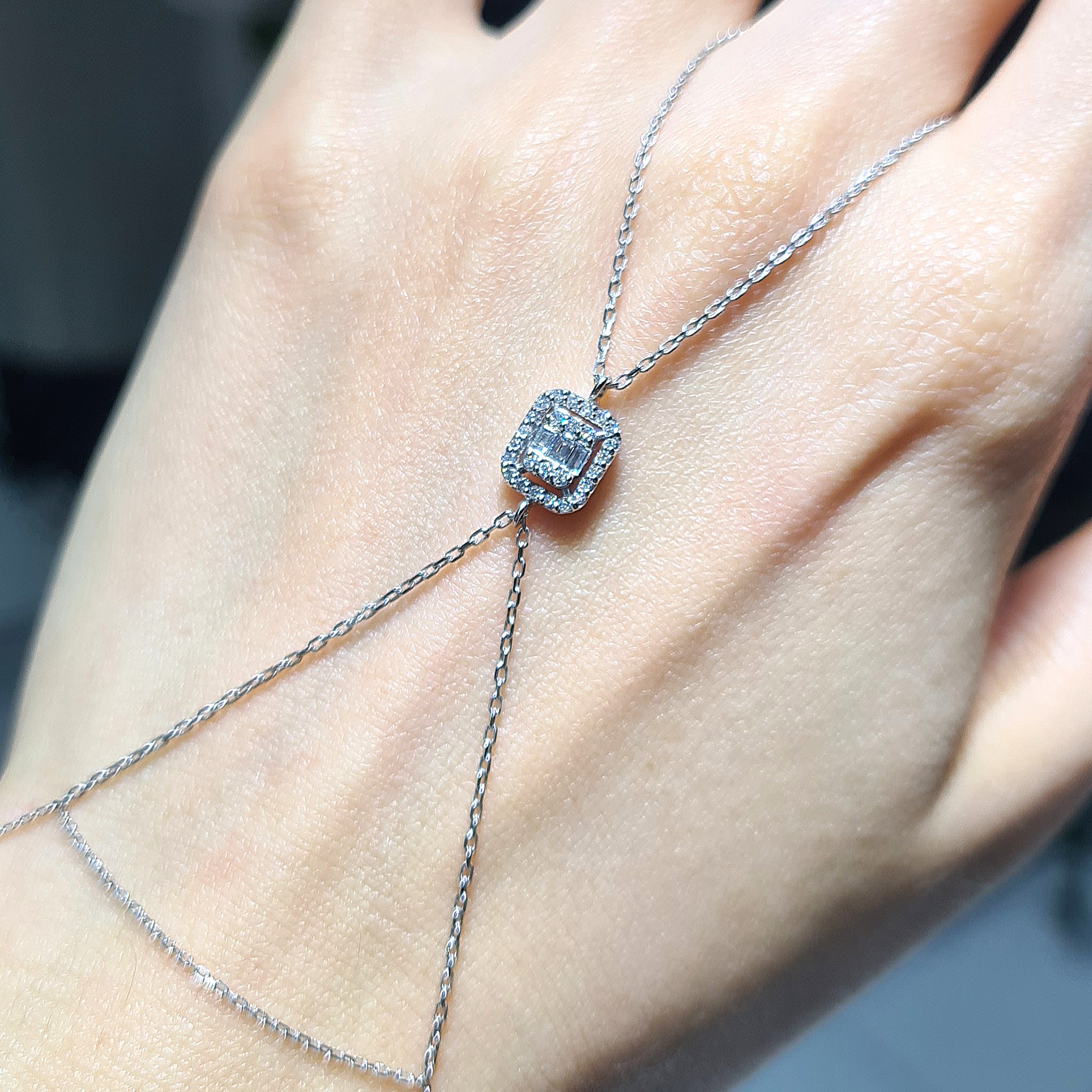 2.El Pırlanta 0,25 Karat Baget Şahmeran BL01454